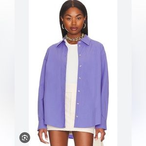 Donni Pop Shirt Violet